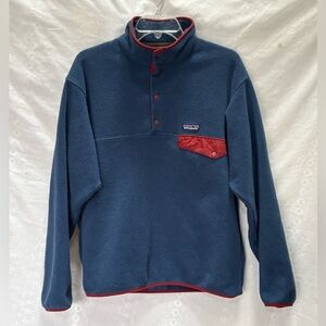 Patagonia Synchilla Navy Fleece Jacket size M